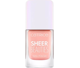 Catrice Sheer Beauties lak na nechty 050 Peach For The Stars 10,5 ml