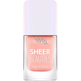 Catrice Sheer Beauties lak na nechty 050 Peach For The Stars 10,5 ml