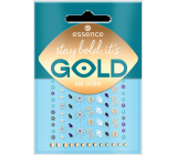 Essence Stay bold, it's Gold nálepky na nechty 88 ks