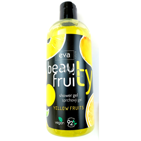 Eva Natura Beauty Sprchový gél Fruity Yellow Fruits s vôňou žltého ovocia 400 ml
