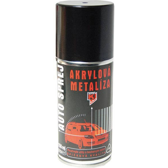 Kwasny Auto-K Color Škoda, akrylová metalíza, 9910 čierna magic, 150 ml