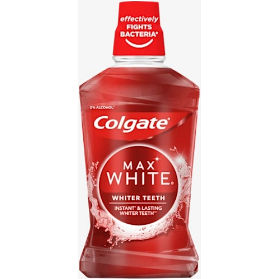 Colgate Max White ústna voda Whiter Teeth, 500 ml