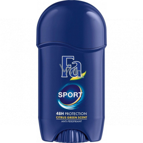 Fa Men Sport Citrus Green Scent 48h antiperspirant dezodorant stick pre mužov 50 ml