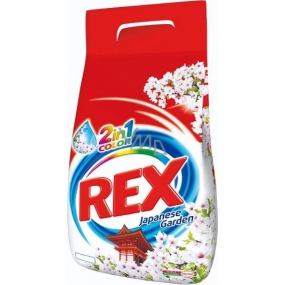 Rex 3x Action Japanese Garden Color prášok na pranie farebnej bielizne 60 dávok 4,5 kg