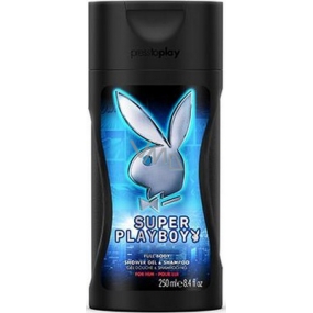 Playboy Super playboy for Him 2v1 sprchový gél a šampón 250 ml