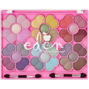 Eden BC Flower Cosmetic PALLET detská kozmetická paleta 30 očných tieňov