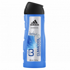 Adidas Climacool 3v1 sprchový gél na telo, tvár a vlasy pre mužov 400 ml