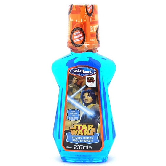Disney Star Wars Fruity Berry ústna voda pre deti 237 ml
