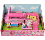 Súprava na hranie Hello Kitty Mobilný obchod s cukrovinkami s figúrkami 3 kusy, odporúčaný vek 3+