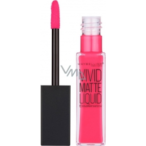 Maybelline Color Sensational Vivid Matte Liquid Lipstick lesk na pery 15 Electric Pink 7,7 ml