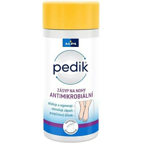 Alpa Pedik s antimikrobiálnou prísadou zásyp na nohy 100 g