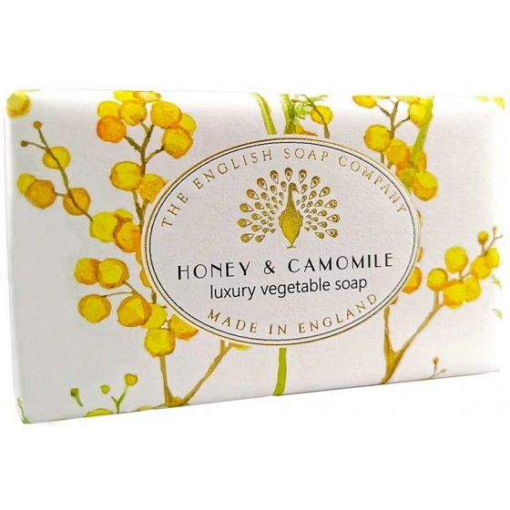 English Soap Harmanček prírodné parfumované mydlo s bambuckým maslom 200 g