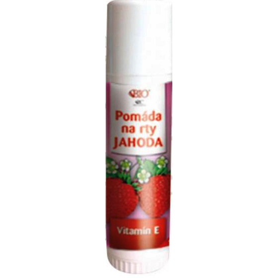 Bion Cosmetics Jahoda pomáda na pery 17 ml
