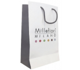 Millefiori Milano papierová taška biela malá 22 x 12 cm 1 kus
