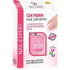 Golden Rose Oxygen Nail Growth Pre zrýchlenie rastu a redukciu výživný lak na nechty 11 ml