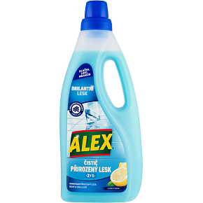 Alex Čistič extra lesk 2v1 na dlažbu, lino s vôňou citróna, 750 ml