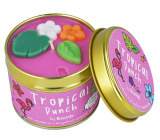 Bomb Cosmetics Tropický punč - Tropical Punch Vonná prírodné, ručne vyrobená sviečka v plechovej dóze horí až 35 hodín