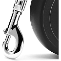 Flexi New Classic Original páskové samonavíjacie vodítko pre psy do 15 kg, čierne, S Small, dĺžka 5 m