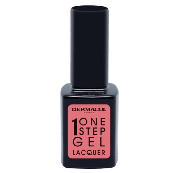 Dermacol One step gel lak na nechty 02 Ancien Pink 11 ml