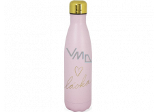 Albi Termofľaša Love pink 500 ml