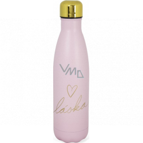 Albi Termofľaša Love pink 500 ml