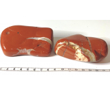 Jaspis červený Tromlovaný prírodný kameň 220 - 280 g, 1 kus, plná starostlivosť o kameň