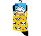 Albi Farebné ponožky univerzálnej veľkosti Pandy 1 pár
