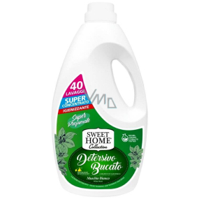 Sweet Home White Musk - White Moss Prací gél na biele a farebné oblečenie 40 dávok 2 l