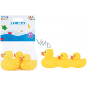 Hračka do kúpeľa First Steps Bath Animal Duck 3 kusy