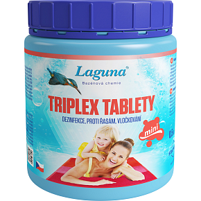 Laguna Triplex Mini tablety 3v1, dezinfekcia vločkovanie a proti riasam, 500 g