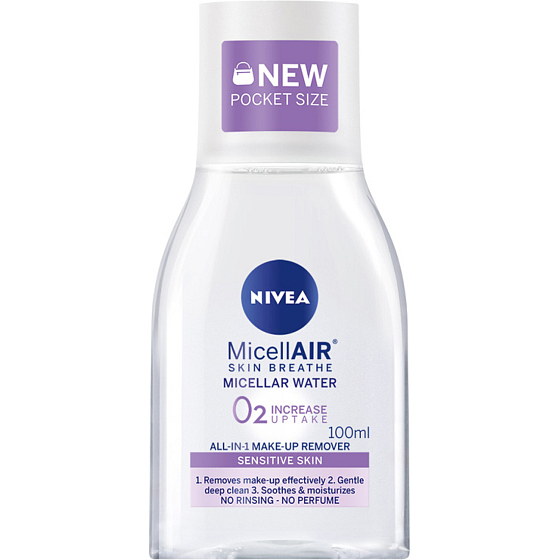 Nivea upokojujúca starostlivá micelárna voda, 100 ml