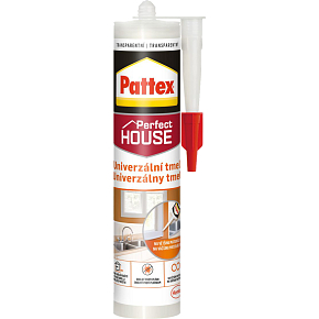 PATTEX univerzálny silikon, biely, 280 ml