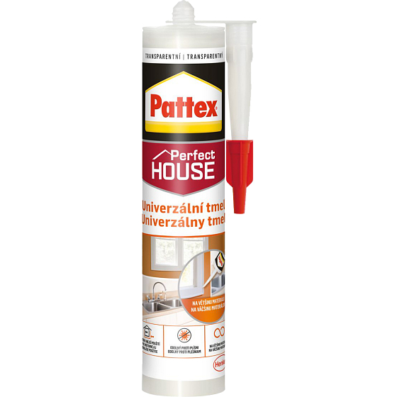 PATTEX univerzálny silikon, biely, 280 ml