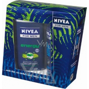 Nivea Men Kazactive sprchový gél 250 ml + deo sprej 150 ml kozmetická sada