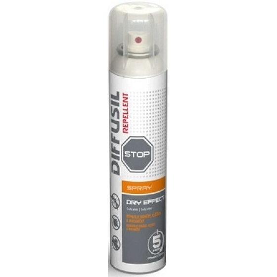 Diffusil Dry Touch repelent proti komárom a kliešťom j 150 ml