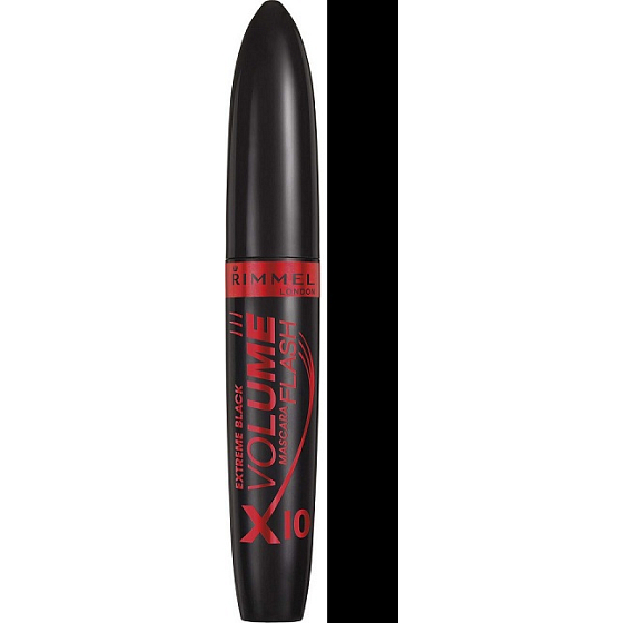 Rimmel London Volume Flash X10 Extreme riasenka Black 8 ml