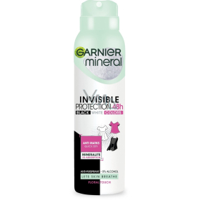 Garnier Mineral Invisible Black & White 48h antiperspirant deodorant v spreji pre ženy 150 ml