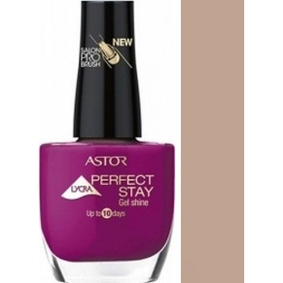 Astor Perfect Stay Gél Shine 3v1 lak na nechty 107 Perfect Look 12 ml