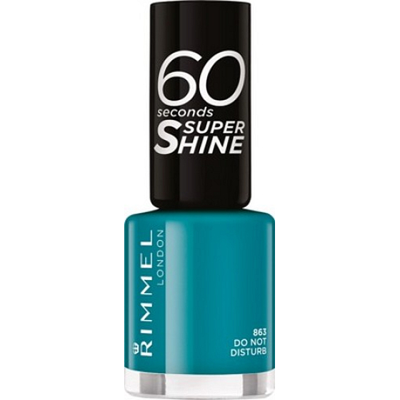 Rimmel London 60 sekund Super Shine Nail Polish lak na nechty 863 Do Not Disturb 8 ml