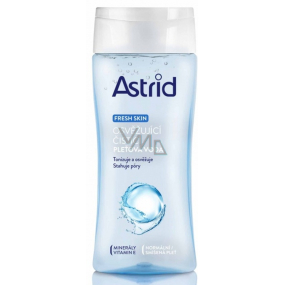 Astrid Fresh Skin Osviežujúca čistiaca pleťová voda normálna a zmiešaná pleť 200 ml