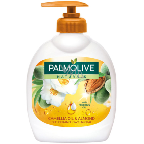 Palmolive Naturals Camellia & Almond Oil tekuté mydlo dávkovač 300 ml