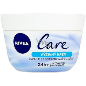 Nivea Care výživný denný krém na tvár, ruky a telo 200 ml