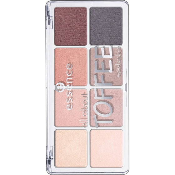 Essence All About Toffee Eyeshadow paletka očných tieňov 06 Toffee 9,5 g