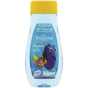 Corine de Farma Disney Finding Dory 2v1 šampón na vlasy a sprchový gél pre deti 250 ml