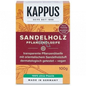 Kappus Sandelholz - Toaletné mydlo so santalovým drevom 100 g