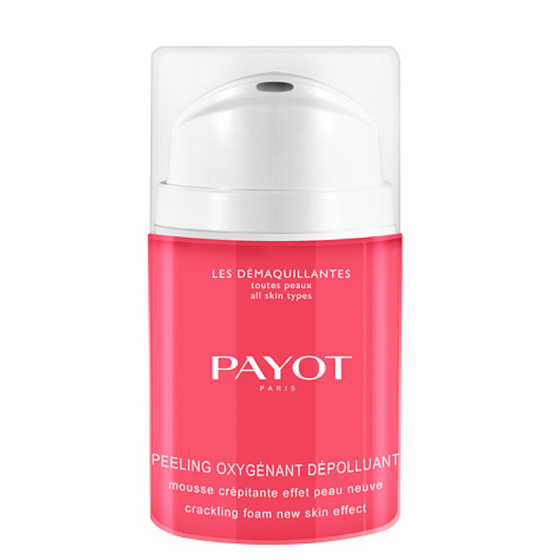 Payot Les Demaquillantes Peeling Oxygénant Dépolluant praskajúce pena s efektom znovuzrodenie pokožky 40 ml
