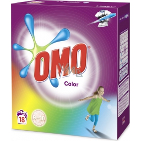 Omo Color prášok na pranie, farebné prádlo 18 dávok 1,26 kg