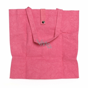 Albi Eko taška vyrobená z pratelného papiera skladacie - ružová 37 cm x 37 cm x 9,5 cm