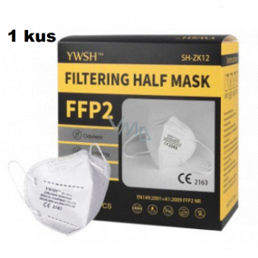 YWSH Respirátor ústnej ochranný 4-vrstvový FFP2 tvárová maska 1 kus
