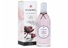 Vivian Gray Vivanel Lotus & Rose luxusné toaletná voda s esenciálnymi olejmi pre ženy 100 ml